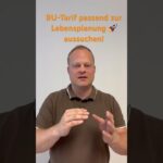 BU-Tarif passend zur Lebensplanung 🚀 aussuchen! #berufsunfähigkeitsversicherung