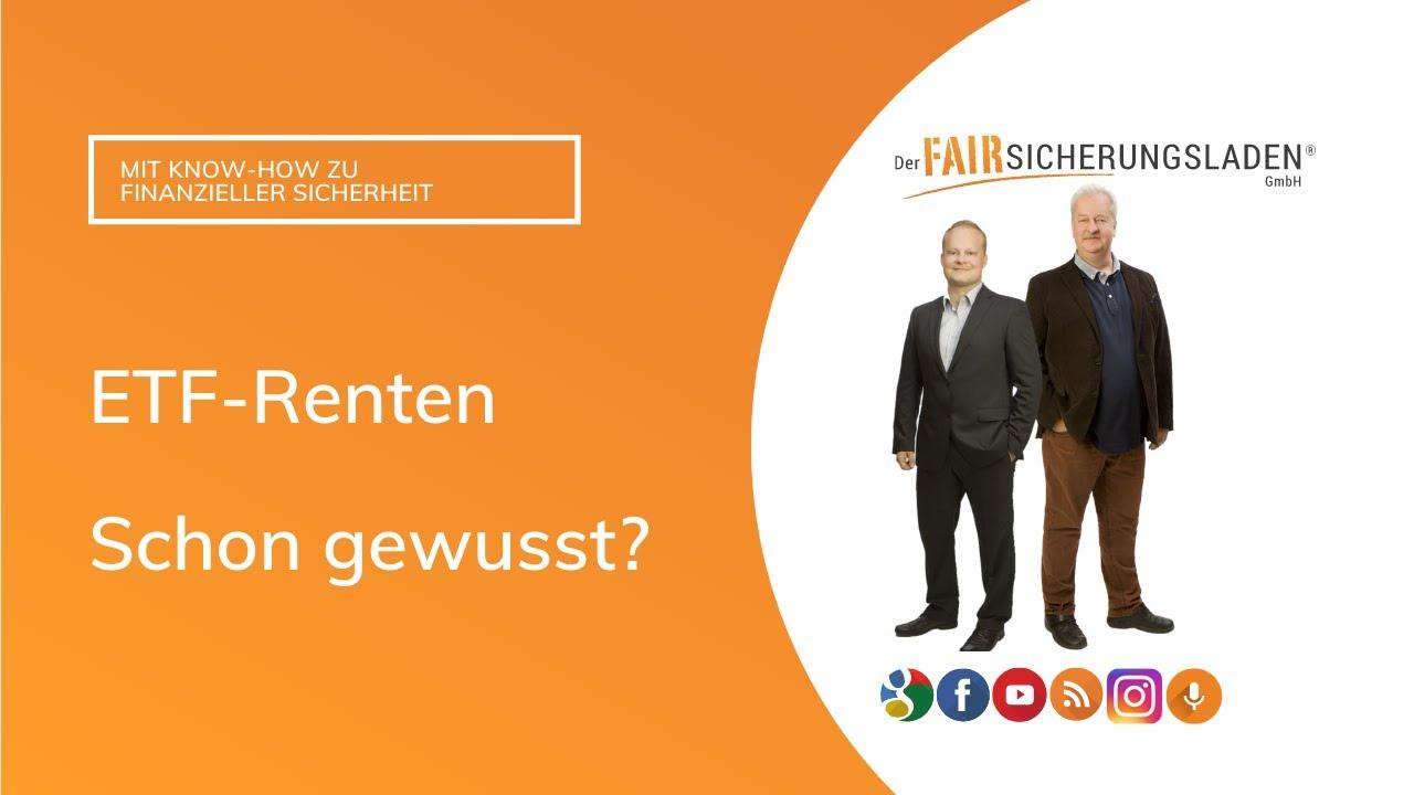 ETF Rentenversicherung - schon gewusst? Das Beste aus zwei Welten.