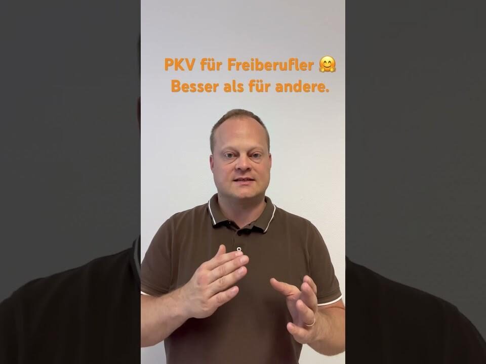 PKV für Freiberufler 🤗 besser als bei anderen Berufen.