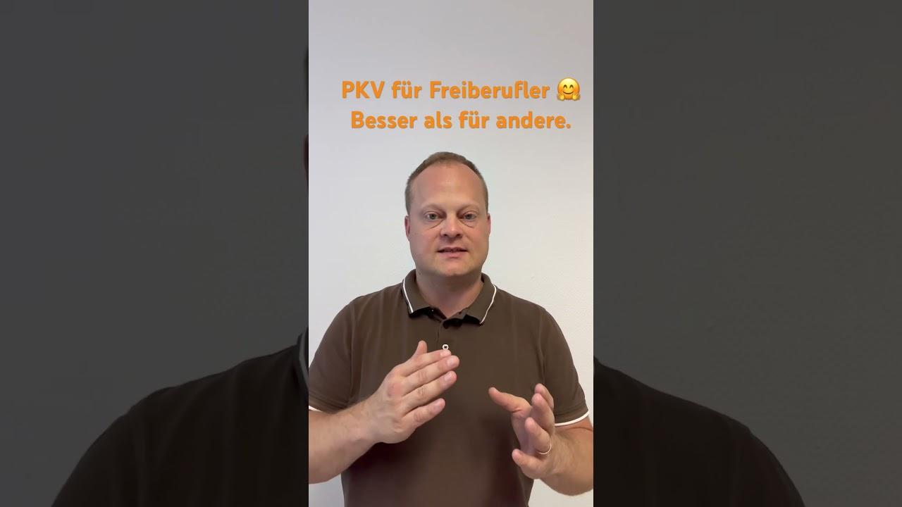 PKV für Freiberufler 🤗 besser als bei anderen Berufen.